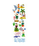 PLAGE Stickers déco  Pirates 1 planche  24x68cm