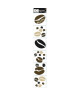 PLAGE  Sticker déco carrelage  Coffee time6 planches 15 x 15 cm