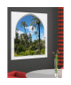 PLAGE  Sticker Fenetre trompe l\'oeil adhésive   Riad60x75 cm