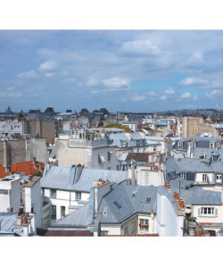 PLAGE Sticker Mur d\'image  Vue de Paris360 x 240 cm