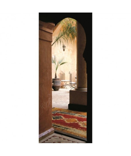 Sticker Adhésif de porte Ondoor  Marrakech  204 x 83 cm