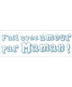 PLAGE Sticker FAIT AVEC AMOUR1 planche 24*68