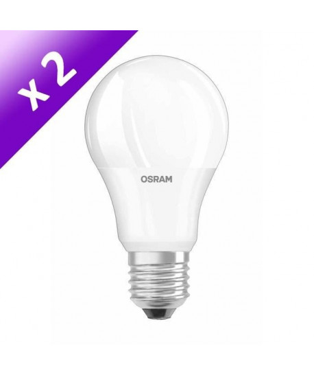 OSRAM Lot de 2 Ampoules LED B22 15 W équivalent a 100 W blanc chaud