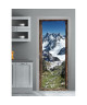 Sticker Adhésif de porte Ondoor Montagne 1  204 x 83 cm