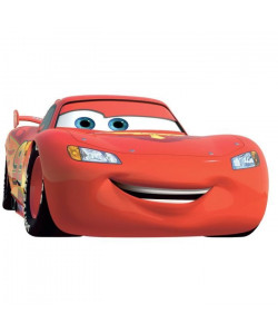 ROOMMATES Sticker géant CARS LIGHTNING MCQUEEN NUMERO 95 repositionnable 45,7cm x 101,6cm