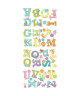 ROOMMATES Stickers ANIMAL ALPHABET DENA DESIGNS PEEL repositionnables 4 feuilles de 10,1cm x 44,1cm