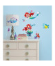 ROOMMATES Stickers THE LITTLE MERMAID repositionnables 4 feuilles de 10,1cm x 44,1cm