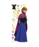 ROOMMATES Sticker géant DISNEY LA REINE DES NEIGES ANNA repositionnable 104x37cm