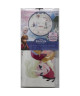 ROOMMATES Lot de 36 stickers LA REINE DES NEIGES SPRING BRILLIANT repositionnables 4 feuilles de 10,1cm x 44,1cm