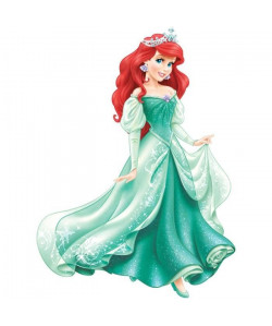 ROOMMATES Stickers DISNEY PRINCESSE ARIEL repositionnables 98x72cm