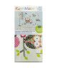 ROOMMATES Stickers PRISMA OWLS & BUTTERFLIES PEEL repositionnables 4 feuilles de 10,1cm x 44,1cm