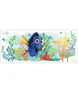 ROOMMATES Sticker géant DISNEY DORY ET NEMO repositionnable 99x32cm