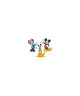 ROOMMATES Lot de 3 Stickers DISNEY MICKEY MINNIE & PLUTO 3D repositionnables Stickers de 16x26cm a 21x25cm