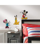 ROOMMATES Lot de 3 Stickers DISNEY MICKEY MINNIE & PLUTO 3D repositionnables Stickers de 16x26cm a 21x25cm