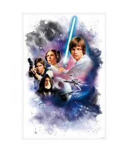 ROOMMATES Stickers STAR WARS CLASSIC GRAPHIC repositionnables 89x57cm