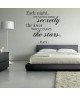 WALL IMPACT Sticker adhésif mural Each Night  59 x 56 cm