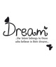 WALL IMPACT Sticker adhésif mural Dream  60x41cm