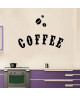 WALL IMPACT Sticker adhésif mural Cofee  40x30cm