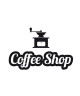 WALL IMPACT Sticker adhésif mural The Coffee Shop  61 x 40 cm