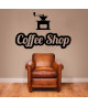 WALL IMPACT Sticker adhésif mural The Coffee Shop  61 x 40 cm