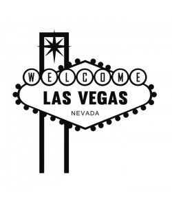 WALL IMPACT Sticker adhésif mural Las Vegas  30 x 31 cm