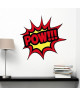 WALL IMPACT Sticker adhésif mural Comics Pow  31 x 30 Cm