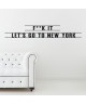 WALL IMPACT Sticker adhésif mural New York  158 x 25 cm