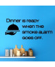 WALL IMPACT Sticker adhésif mural Dinner  70 x 30 cm