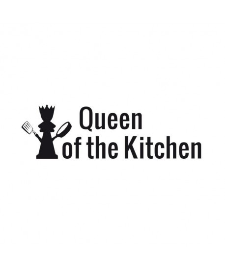 WALL IMPACT Sticker adhésif mural Queen Of The Kitchen  116 x 35 Cm