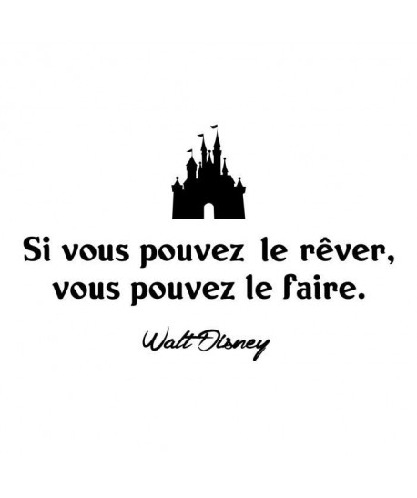 WALL IMPACT Sticker adhésif mural Walt Disney  62x40cm