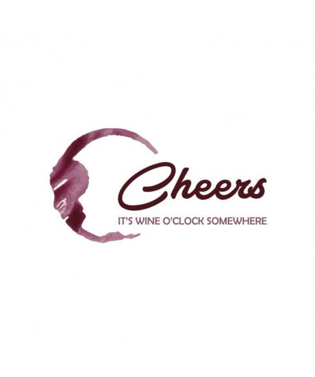 WALL IMPACT Sticker adhésif mural Cheers  76 x 40 cm