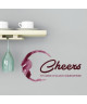 WALL IMPACT Sticker adhésif mural Cheers  76 x 40 cm