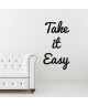 WALL IMPACT Sticker adhésif mural Take It Easy  35 x 64 cm