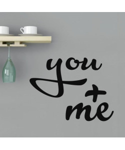 WALL IMPACT Sticker adhésif mural You And Me  40 x 30 cm