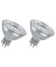 OSRAM Lot de 2 Ampoules spot LED MR16 GU5,3 4,6 W équivalent a 35 W blanc chaud