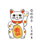 WALL IMPACT Sticker adhésif mural Good Luck  30 x 35 cm