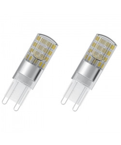 OSRAM Lot de 2 Ampoules capsule LED G9 dépolie 2,6 W équivalent a 30 W blanc chaud