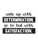 WALL IMPACT Sticker adhésif mural Determination  62 x 40 Cm