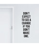 WALL IMPACT Sticker adhésif mural Dont Expect  30 x 82 Cm