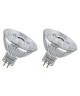 OSRAM Lot de 2 Ampoules spot LED MR16 GU5,3 2,9 W équivalent a 20 W blanc froid