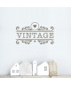 WALL IMPACT Sticker adhésif mural Vintage  94 x 55 cm