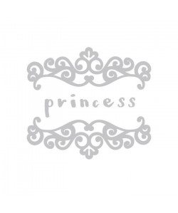 WALL IMPACT Sticker adhésif mural Princess  33 x 30 cm