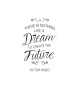 WALL IMPACT Sticker adhésif mural Dream Future  39x60cm