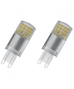 OSRAM Lot de 2 Ampoules capsule LED G9 dépolies 3,8 W équivalent a 40 W blanc froid