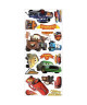 ROOMMATES Lot de 19 stickers DISNEY CARS PISTON CUP repositionnables 4 feuilles de 10,1cm x 44,1cm