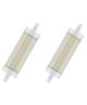 OSRAM Lot de 2 Ampoules crayon LED 118 mm R7S 15 W équivalent a 125 W blanc chaud dimmable