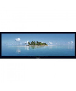 Affiche papier   Island, Maldives, North Indian Ocean   Baumann   33x95 cm