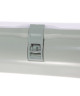 NEVADA Libra plafonnier exterieur  Longueur 120 cm en metal blanc et diffuseur pvc