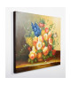 Tableau déco Fleurs  17   Peinture a l\'huile    50 x 60 x 3 cm