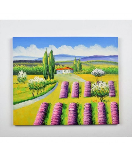 Tableau déco Provence  2   Peinture a l\'huile    50 x 60 x 3 cm
